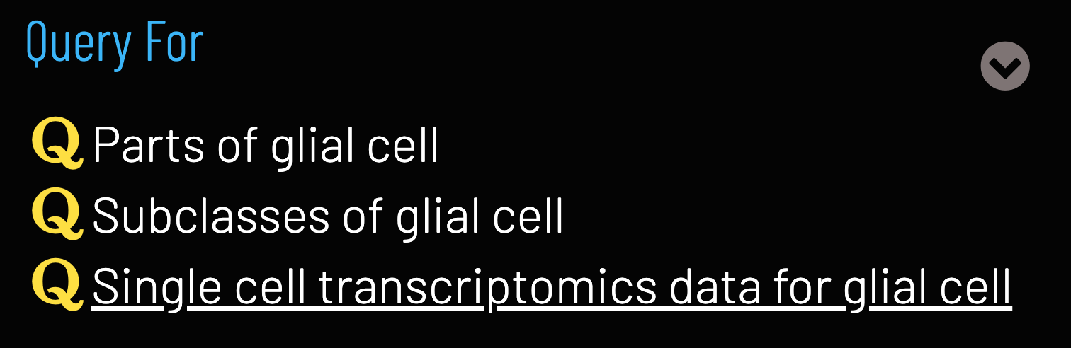 scRNAseq cluster query